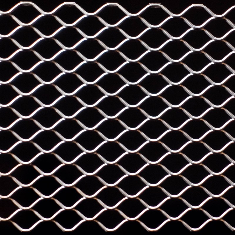 Honeycomb Expanded Metal Pattern - Back