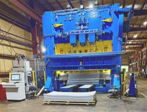 Niles Expanded Metals Installs State-of-the-Art Brück Expanded Metal Press Machine