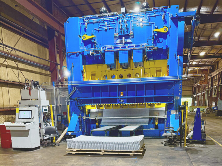 Niles Expanded Metals Installs State-of-the-Art Brück Expanded Metal Press Machine